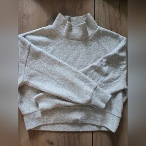 ​OFFLINE by Aerie Burst a Move Textured Mock Neck Sweater - Oatmeal - Size S